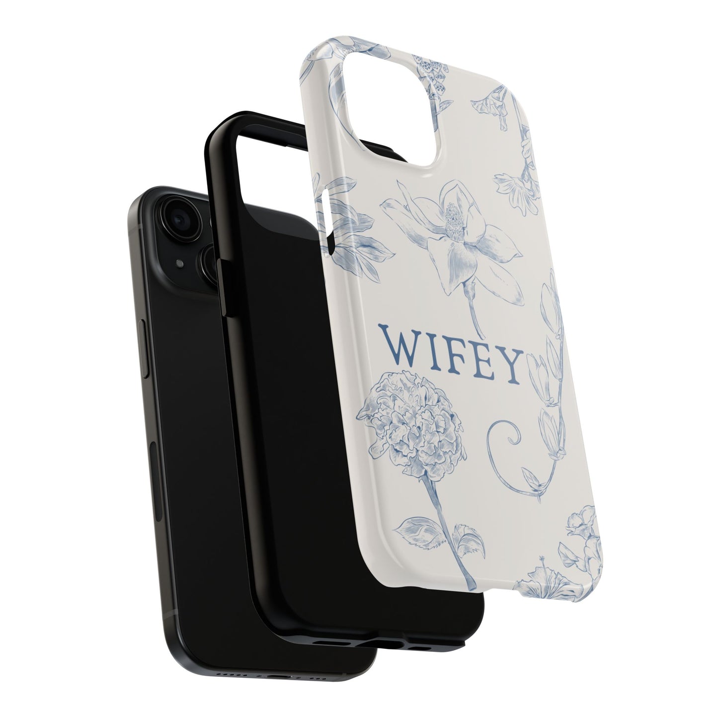 Wifey Something Blue Phone Case