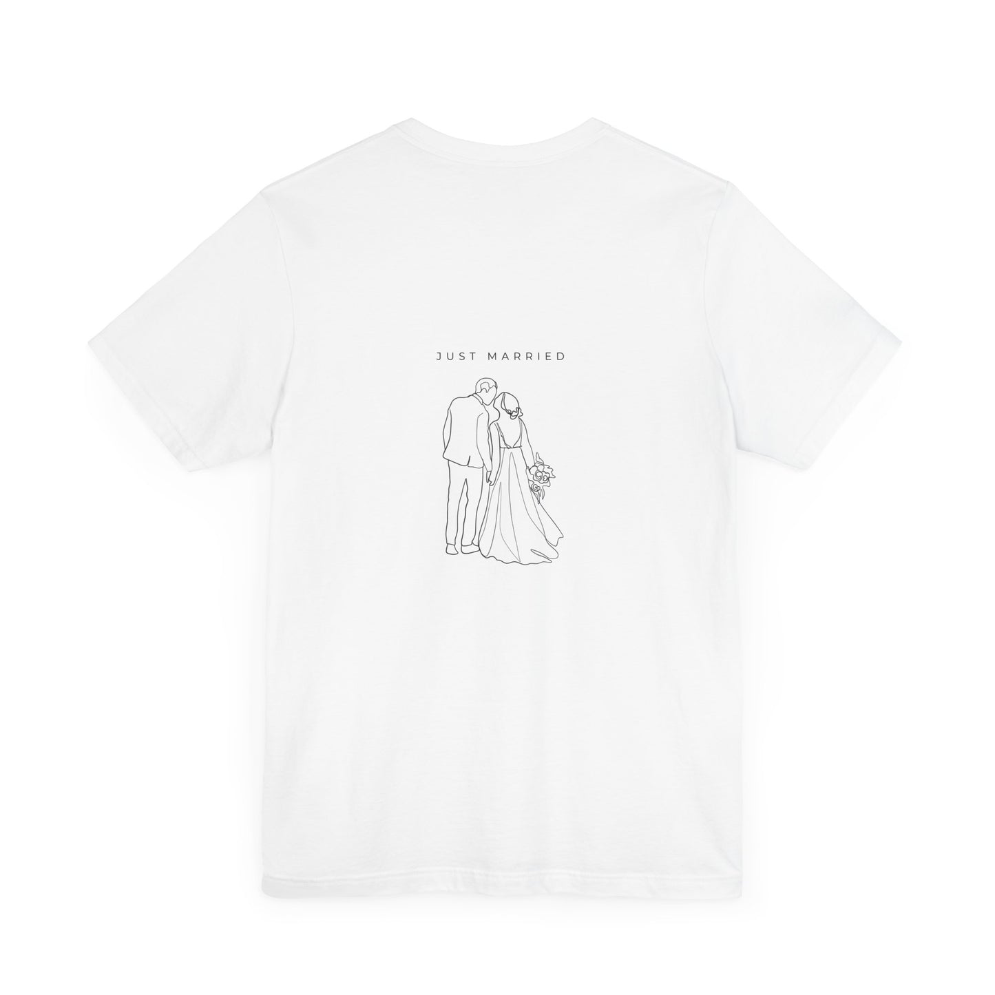Just Married Jersey Tee