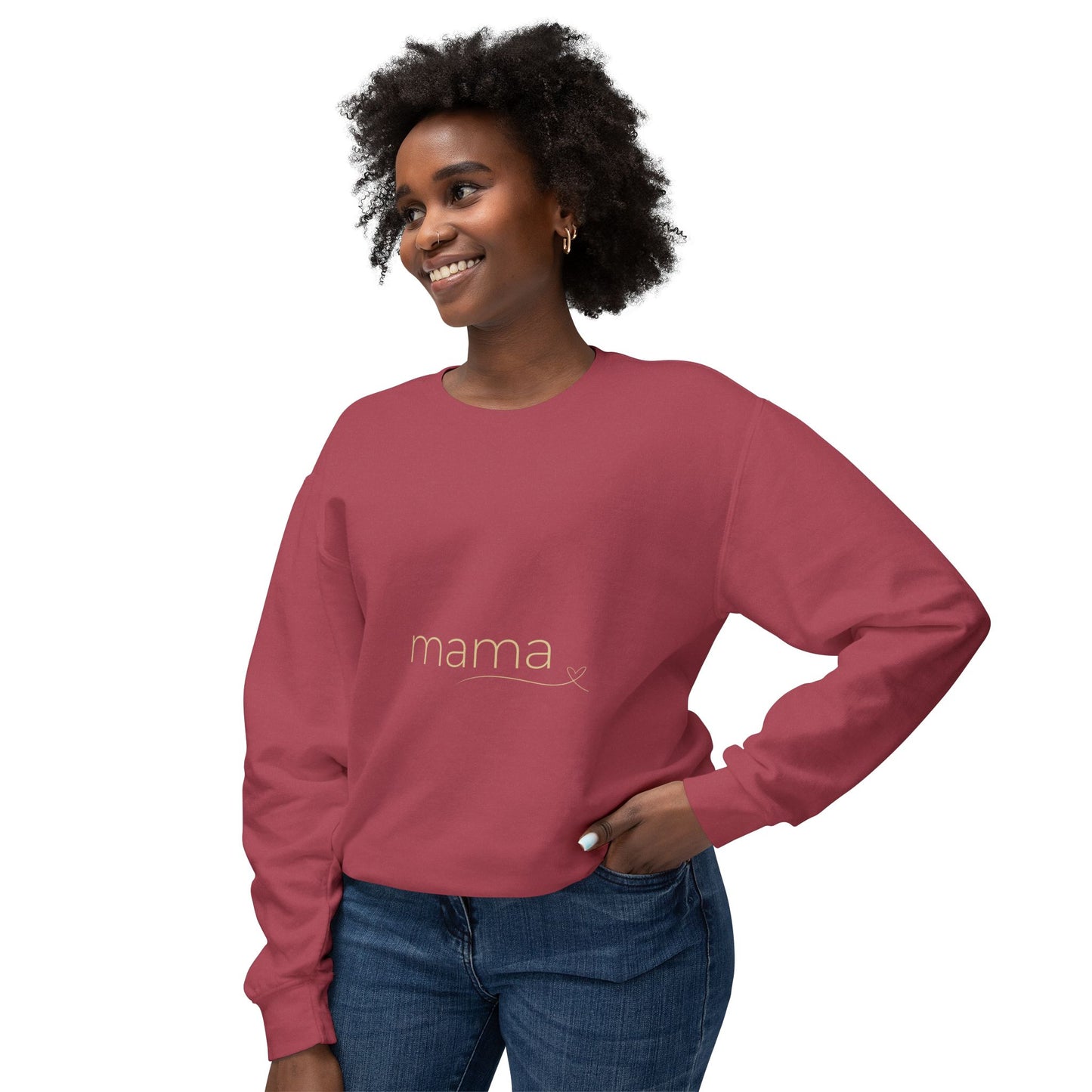 Mama Lightweight Crewneck Sweatshirt