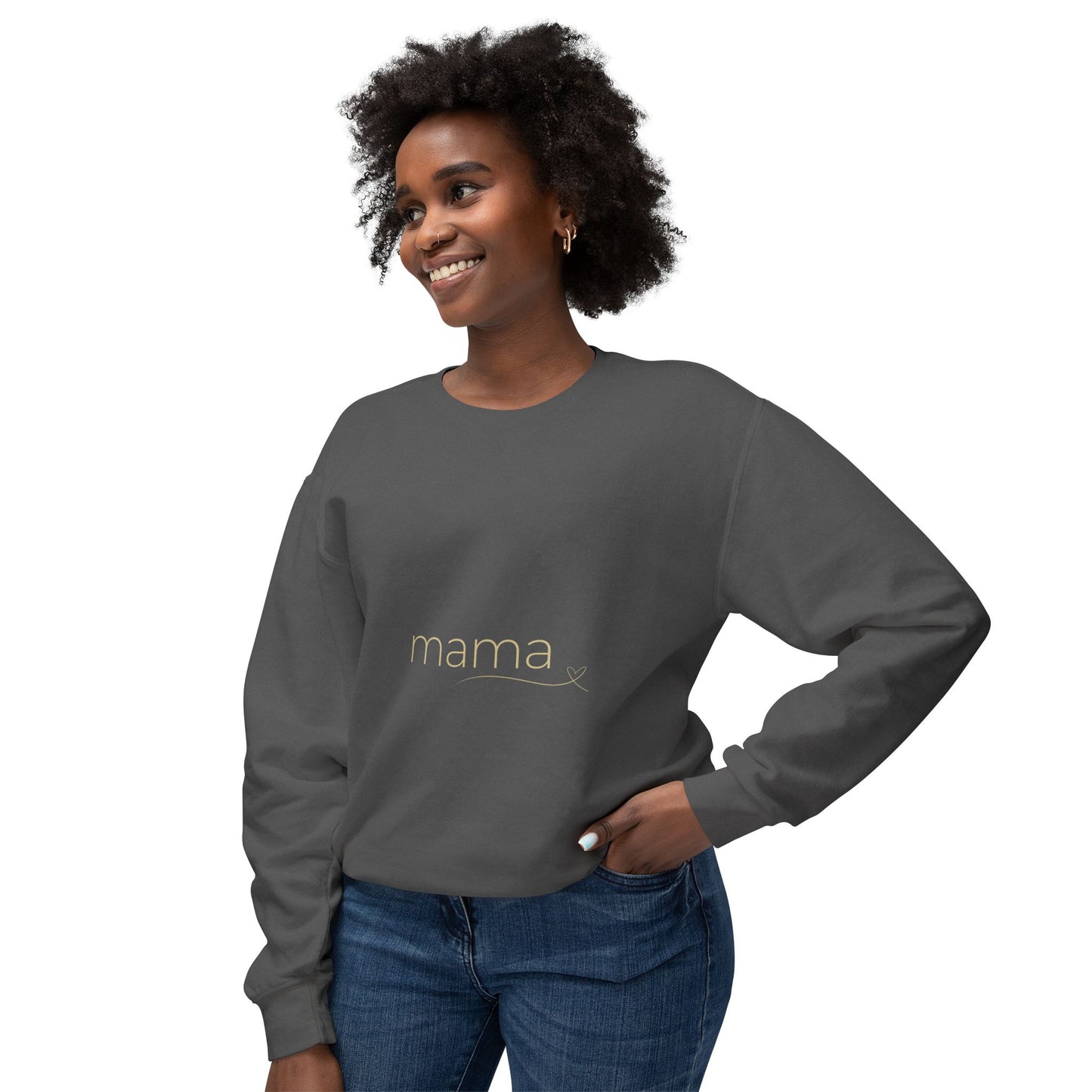 Mama Lightweight Crewneck Sweatshirt