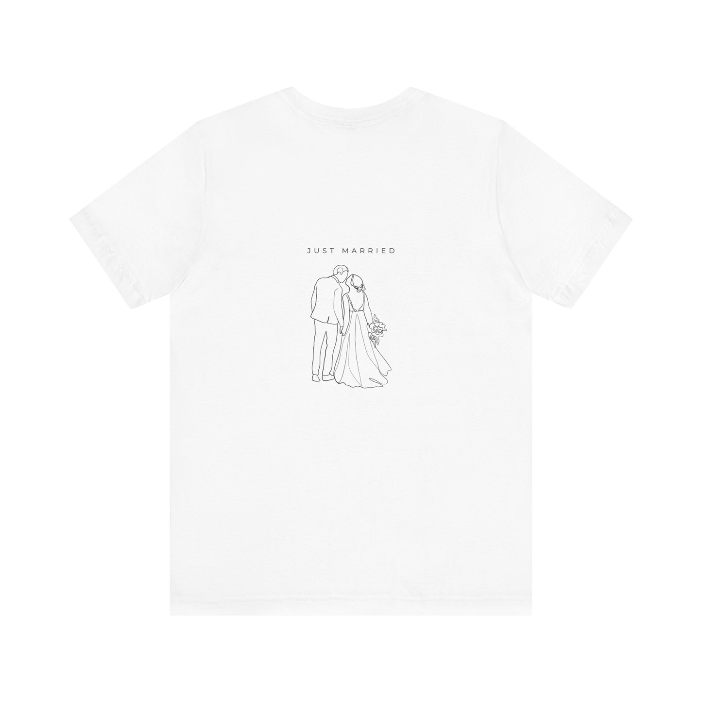 Just Married Jersey Tee