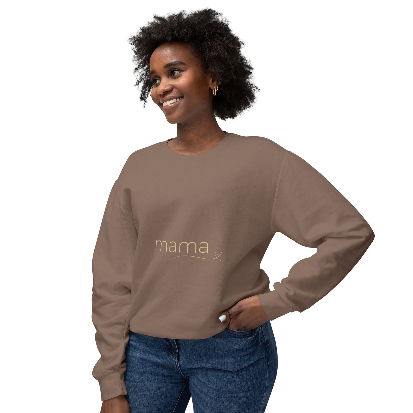 Mama Lightweight Crewneck Sweatshirt
