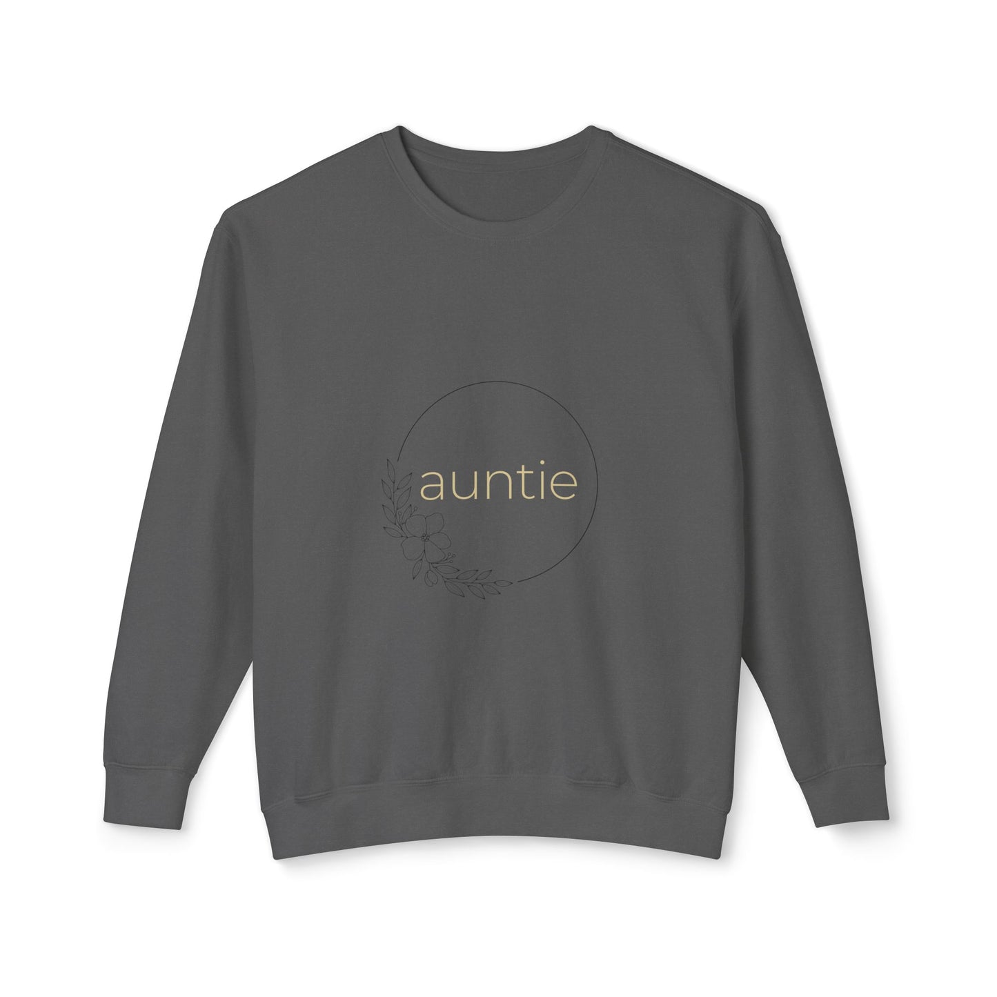 Auntie Floral Lightweight Crewneck Sweatshirt