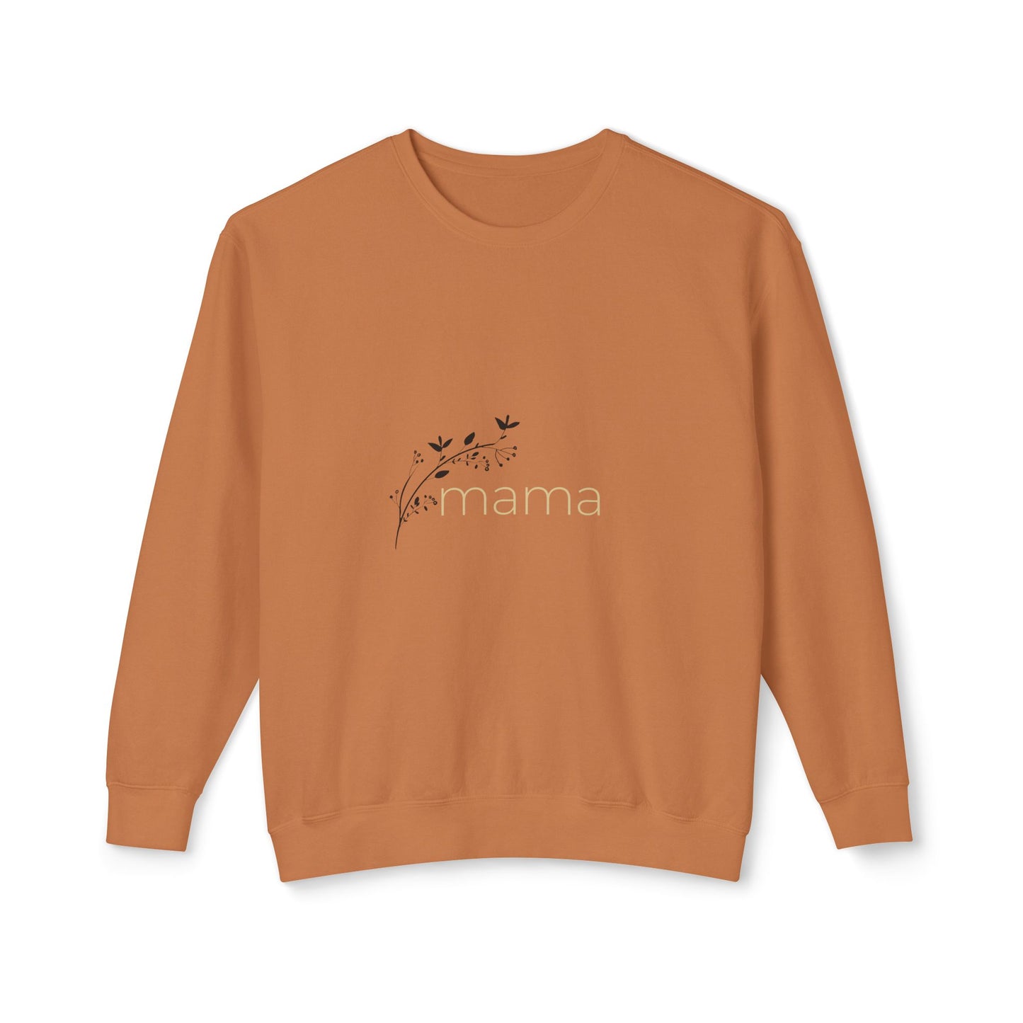 Mama Floral Lightweight Crewneck Sweatshirt