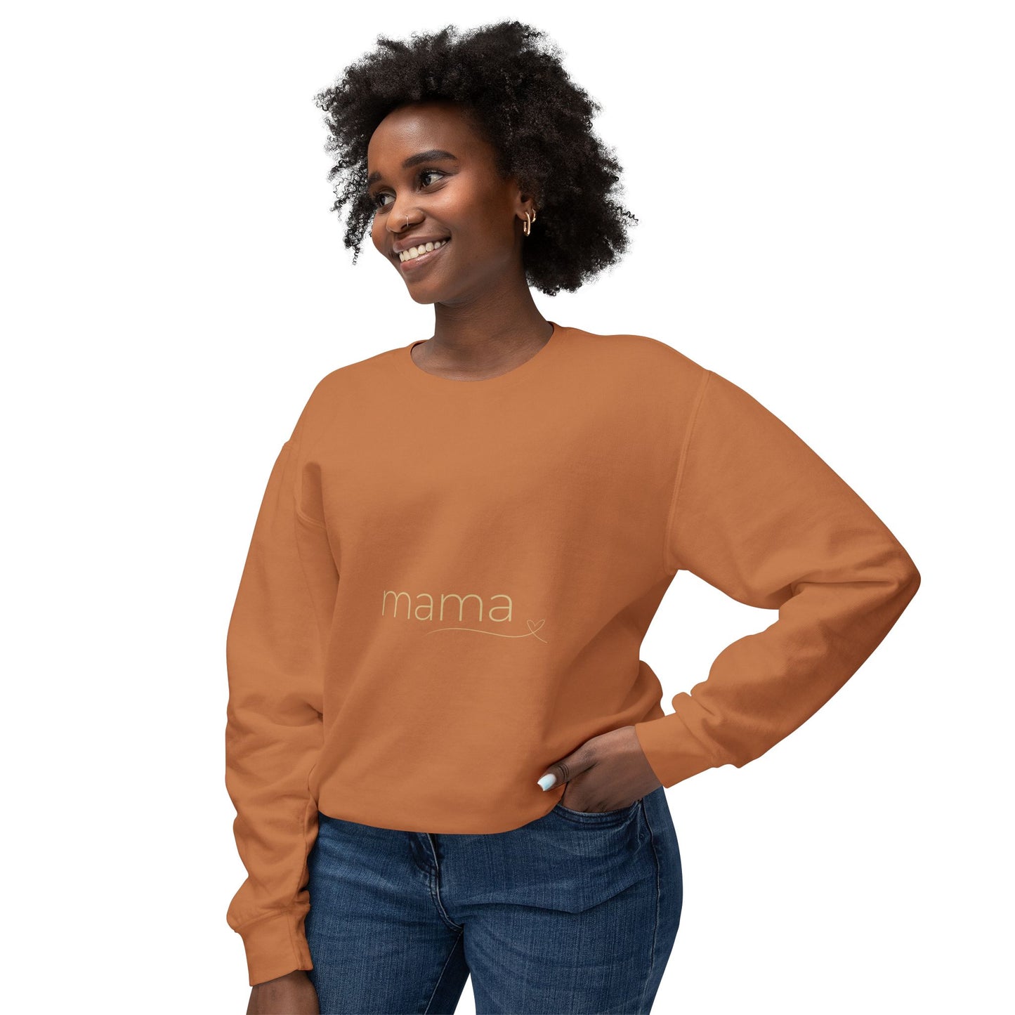 Mama Lightweight Crewneck Sweatshirt